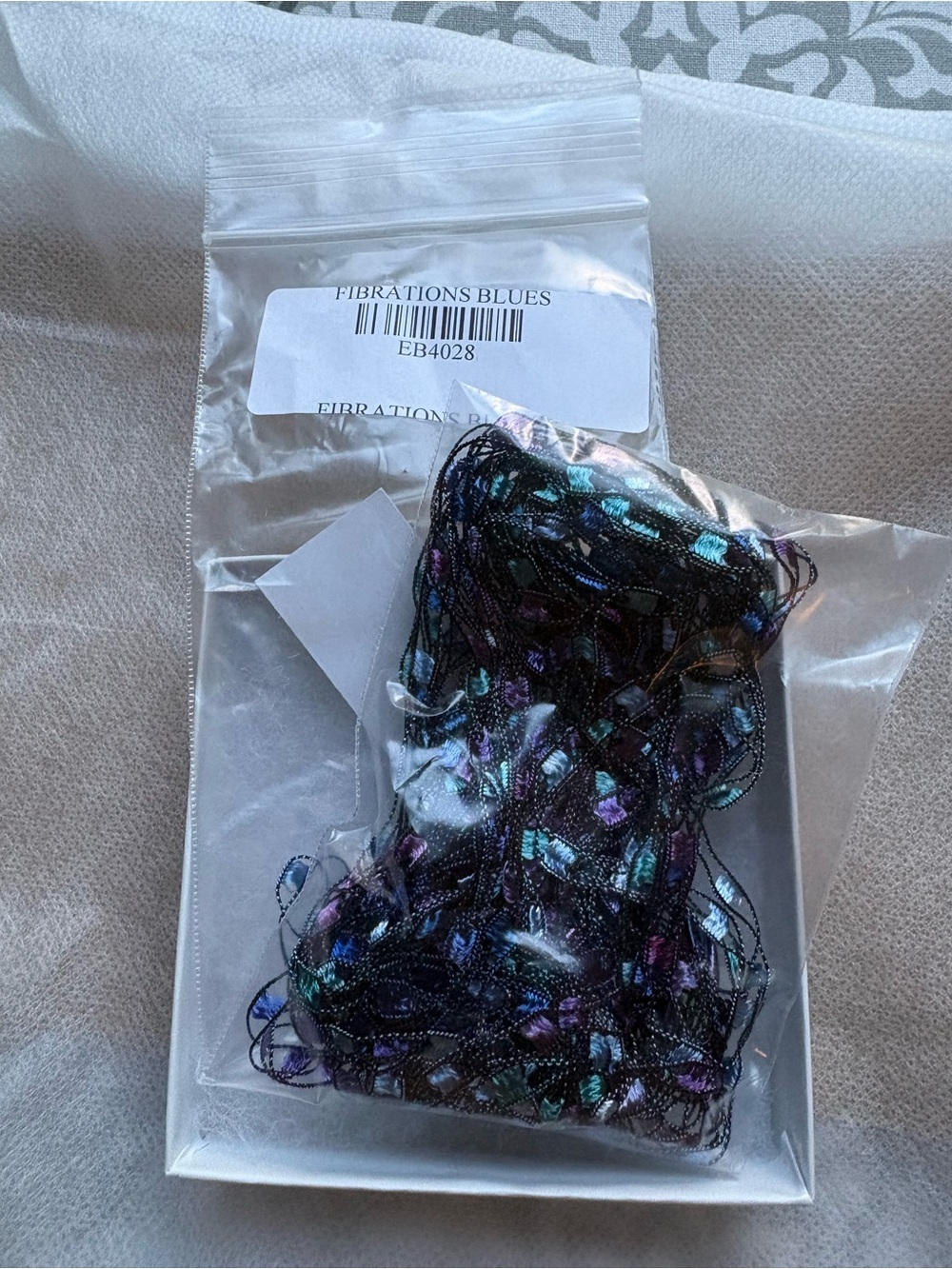 Fibrations Multicolor Ribbon Necklace - Picture 6 of 6